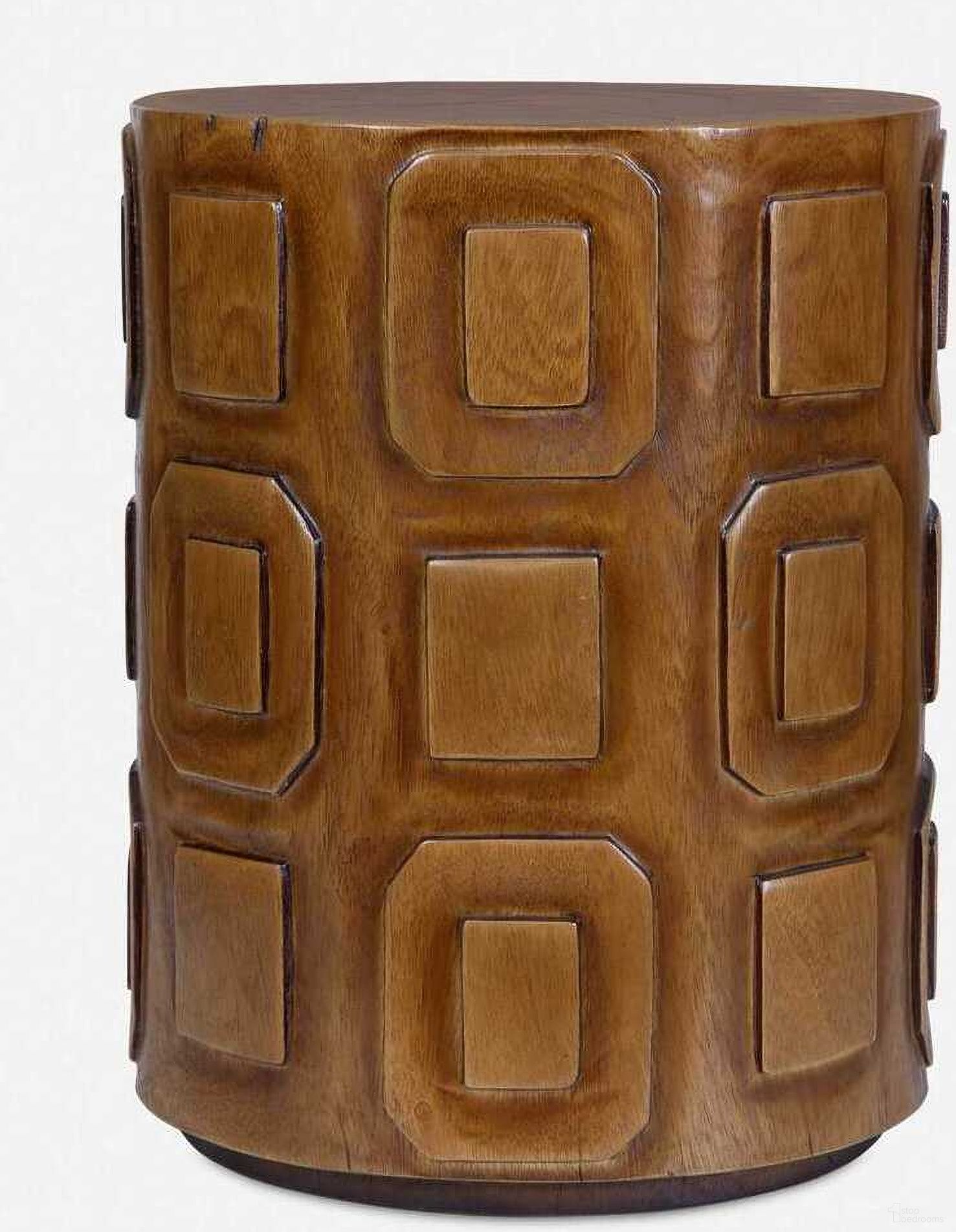 The appearance of Alson Geometric Accent Table In Woodtone designed by Uttermost in the modern / contemporary interior design. This woodtone piece of furniture  was selected by 1StopBedrooms from Alson Collection to add a touch of cosiness and style into your home. Sku: 50114. Material: Wood.
