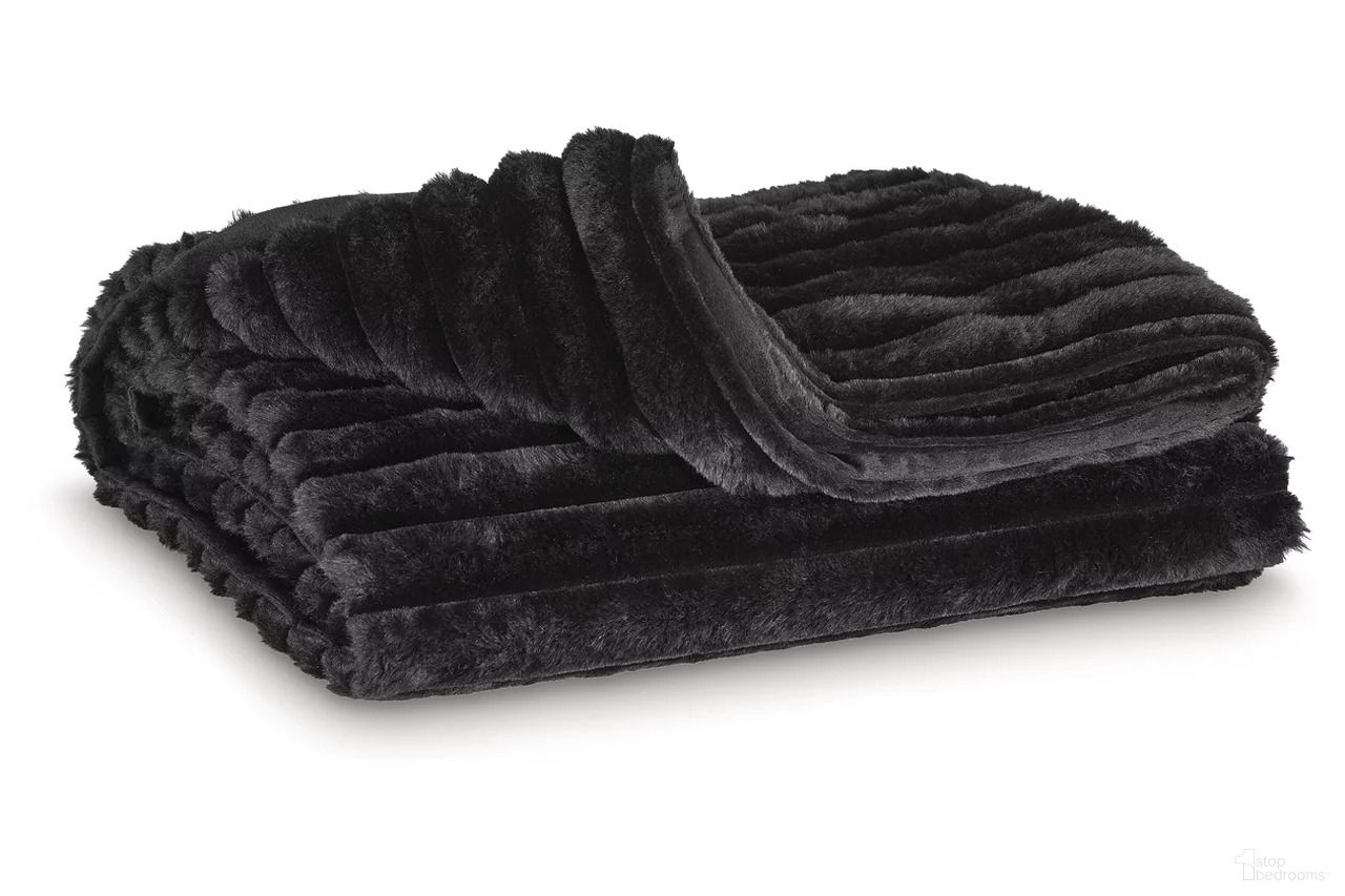 The appearance of Alsonwell Throw Set of 3 In Black designed by Signature Design by Ashley in the transitional interior design. This black piece of furniture was selected by 1StopBedrooms from Alsonwell Collection to add a touch of cosiness and style into your home. Sku: A1001083. Material: Fabric.