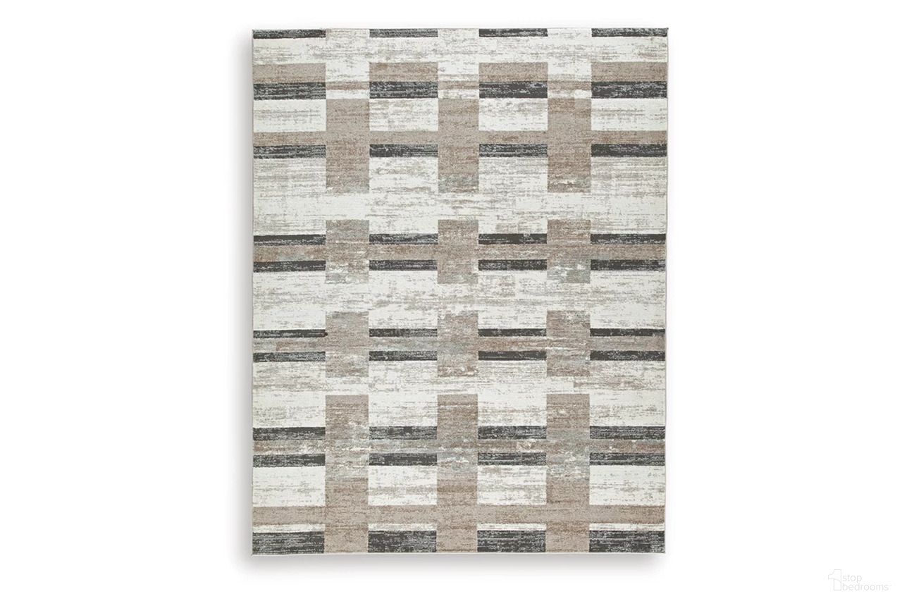 The appearance of Alstone 7'10" x 10' Area Rug In Multi designed by Signature Design by Ashley in the transitional interior design. This multi piece of furniture was selected by 1StopBedrooms from Alstone Collection to add a touch of cosiness and style into your home. Sku: R407731.