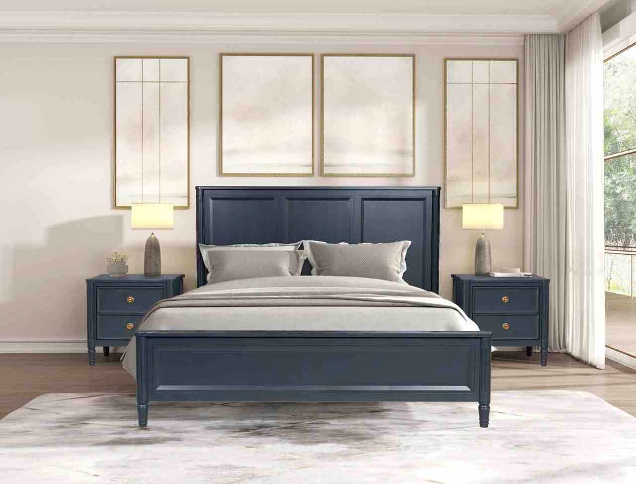 The appearance of Altamira Eastern King Bed In Malta Blue designed by Furniture of America in the modern / contemporary interior design. This malta blue piece of furniture was selected by 1StopBedrooms from Altamira Collection to add a touch of cosiness and style into your home. Sku: FM79012BL-K-FB;FM79012BL-K-HB;FM79012BL-R. Bed Type: Panel Bed. Bed Size: King. Material: Solid Rubberwood.