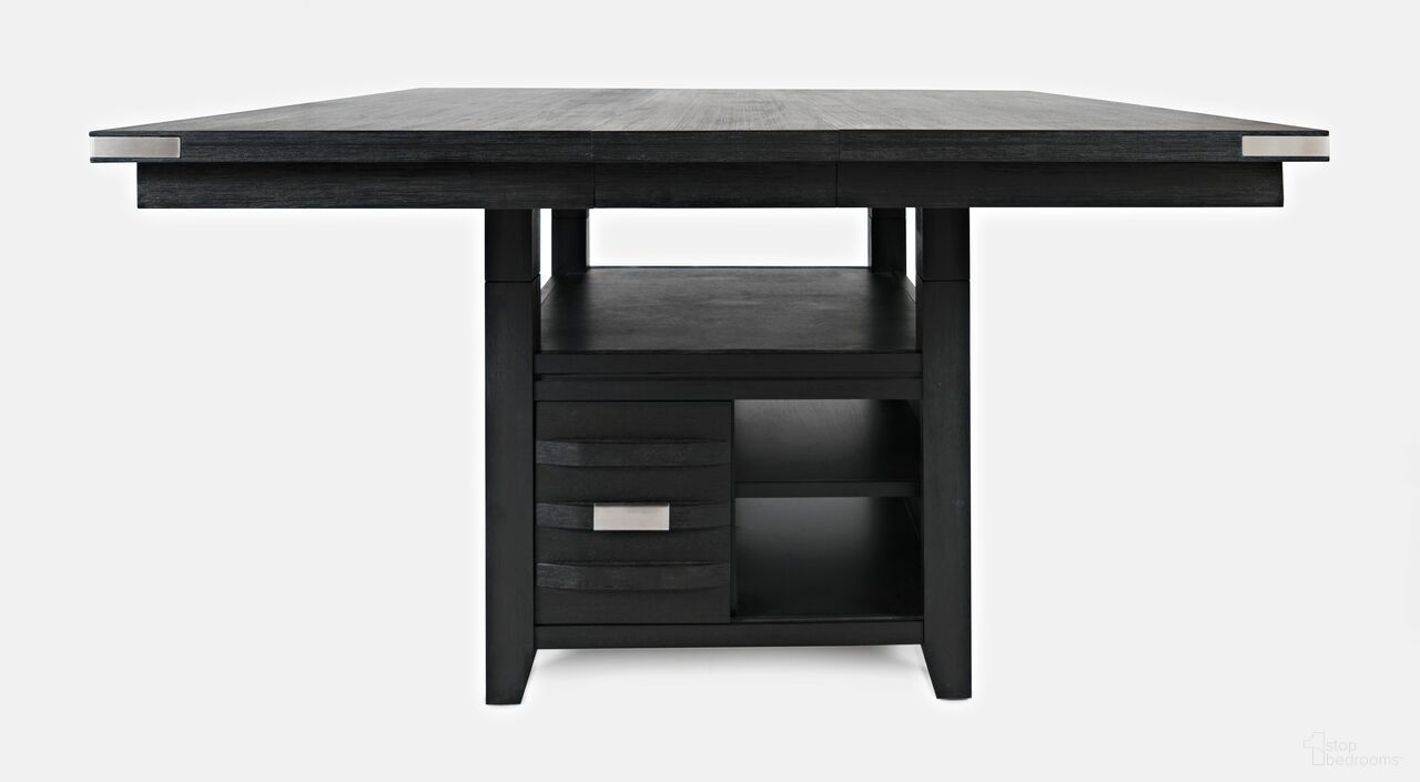 The appearance of Altamonte 60 Inch Adjustable Height Square Storage Table In Dark Charcoal designed by Jofran in the modern / contemporary interior design. This dark charcoal piece of furniture was selected by 1StopBedrooms from Altamonte Collection to add a touch of cosiness and style into your home. Sku: 1851-60. Table Base Style: Trestle. Table Top Shape: Square. Size: 48" x 60". Material: Acacia.