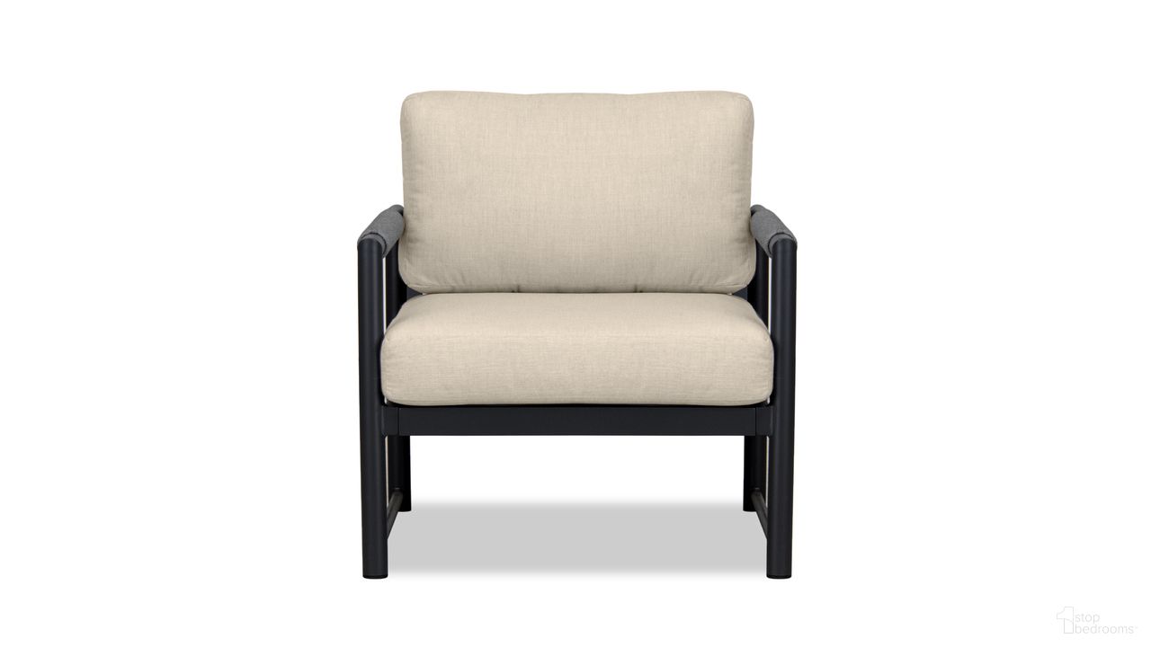 The appearance of Alto Club Chair In Canvas Flax and Black designed by Harmonia Living in the modern / contemporary interior design. This canvas flax/black piece of furniture was selected by 1StopBedrooms from Alto Collection to add a touch of cosiness and style into your home. Sku: ALTO-BK-CO-CC-CF. Material: Aluminum.