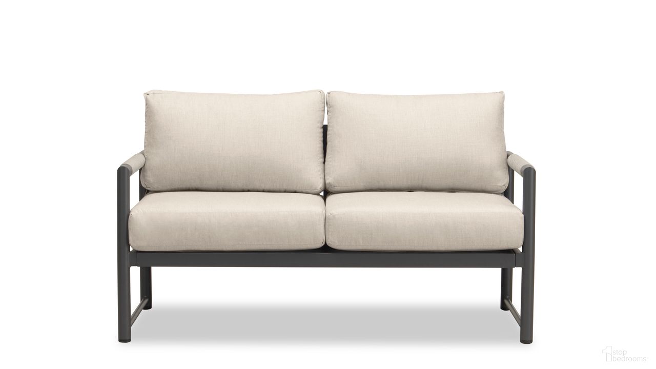 The appearance of Alto Loveseat In Canvas Flax and Slate designed by Harmonia Living in the modern / contemporary interior design. This canvas flax/slate piece of furniture was selected by 1StopBedrooms from Alto Collection to add a touch of cosiness and style into your home. Sku: ALTO-SL-PG-LS-CF. Material: Aluminum.