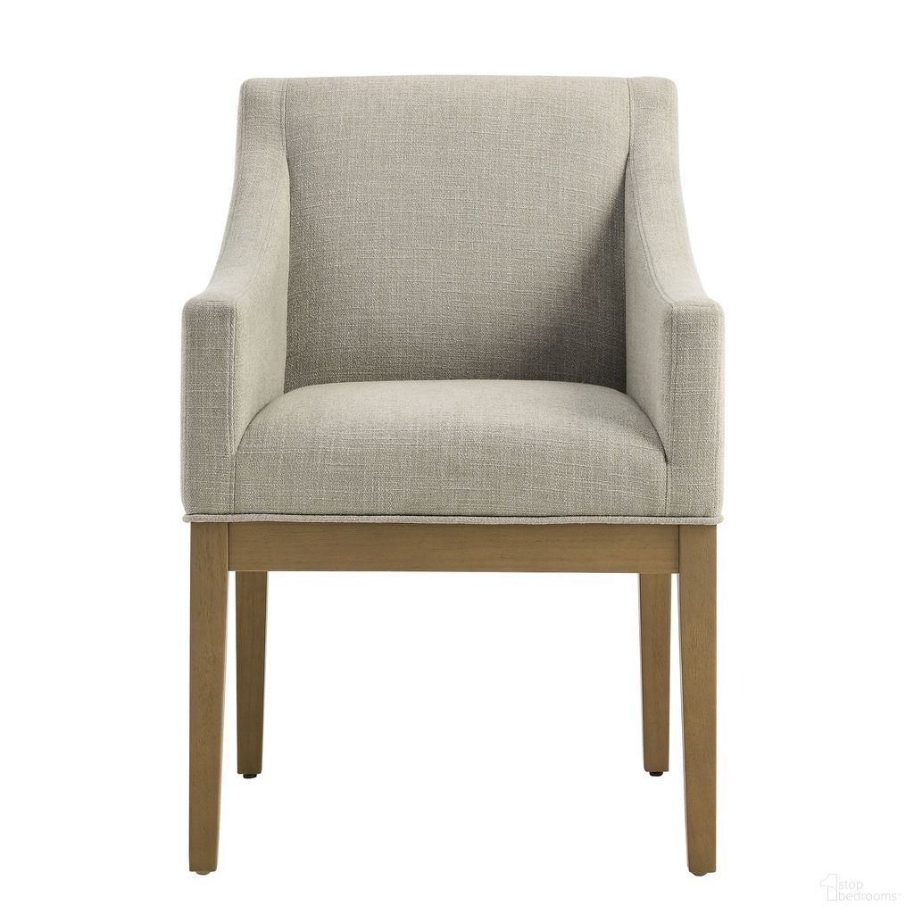 The appearance of Alton Fabric Upholstered Dining Armchair In Natural and Linen designed by Modway in the modern / contemporary interior design. This natural/linen piece of furniture  was selected by 1StopBedrooms from Alton Collection to add a touch of cosiness and style into your home. Sku: EEI-7058-LIN-NAT. Material: Fabric. Chair Type: Arm Chair.