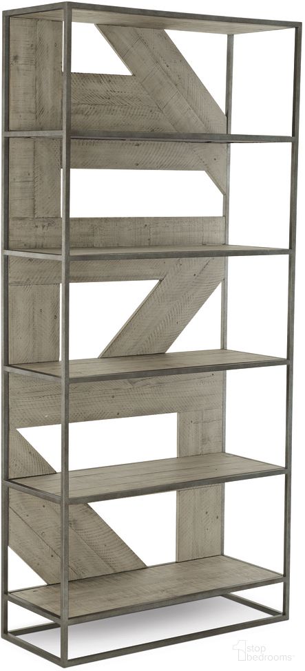 The appearance of Alvar Etagere designed by Bernhardt in the modern / contemporary interior design. This morel/glazed silver piece of furniture  was selected by 1StopBedrooms from Highland Park Collection to add a touch of cosiness and style into your home. Sku: 398812G. Material: Steel.