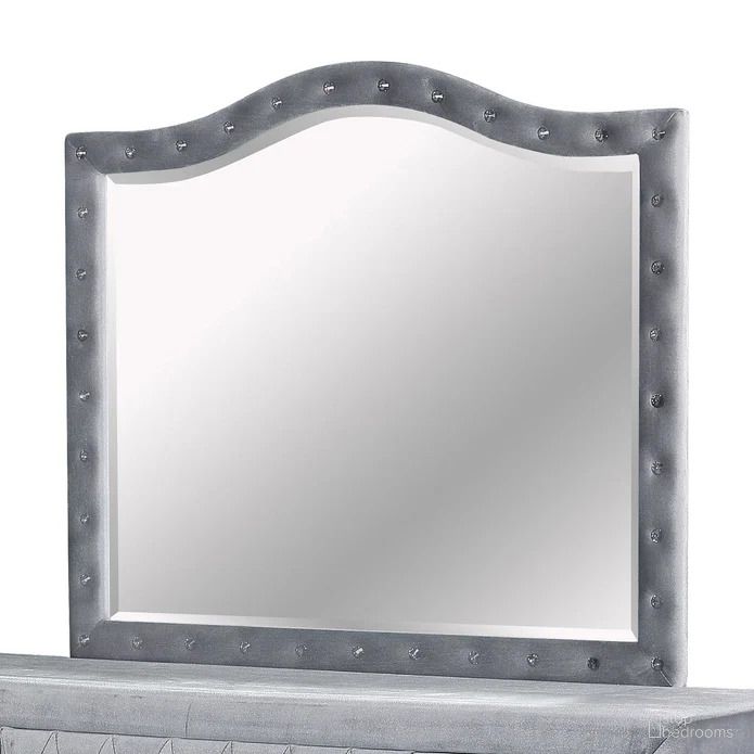 Alzir Mirror In Gray