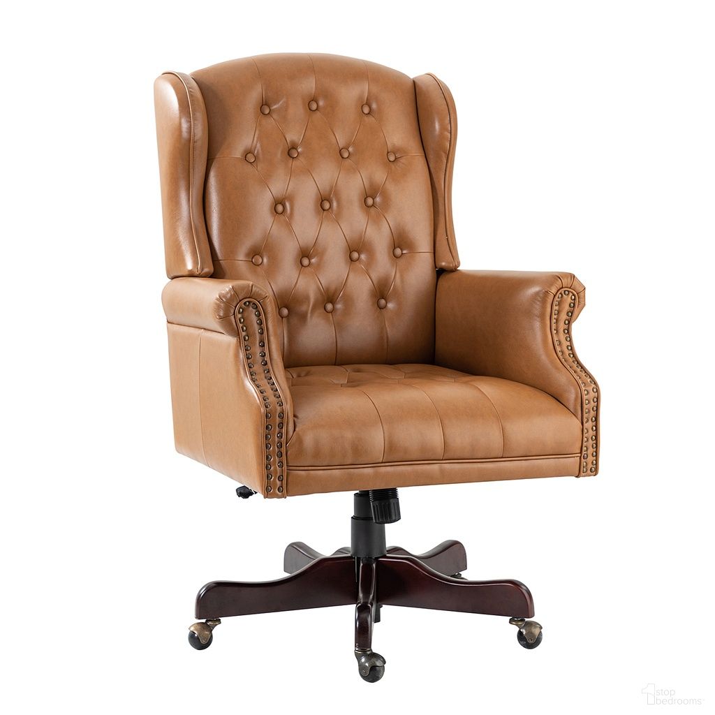 Amadeo Executive Chair In Camel