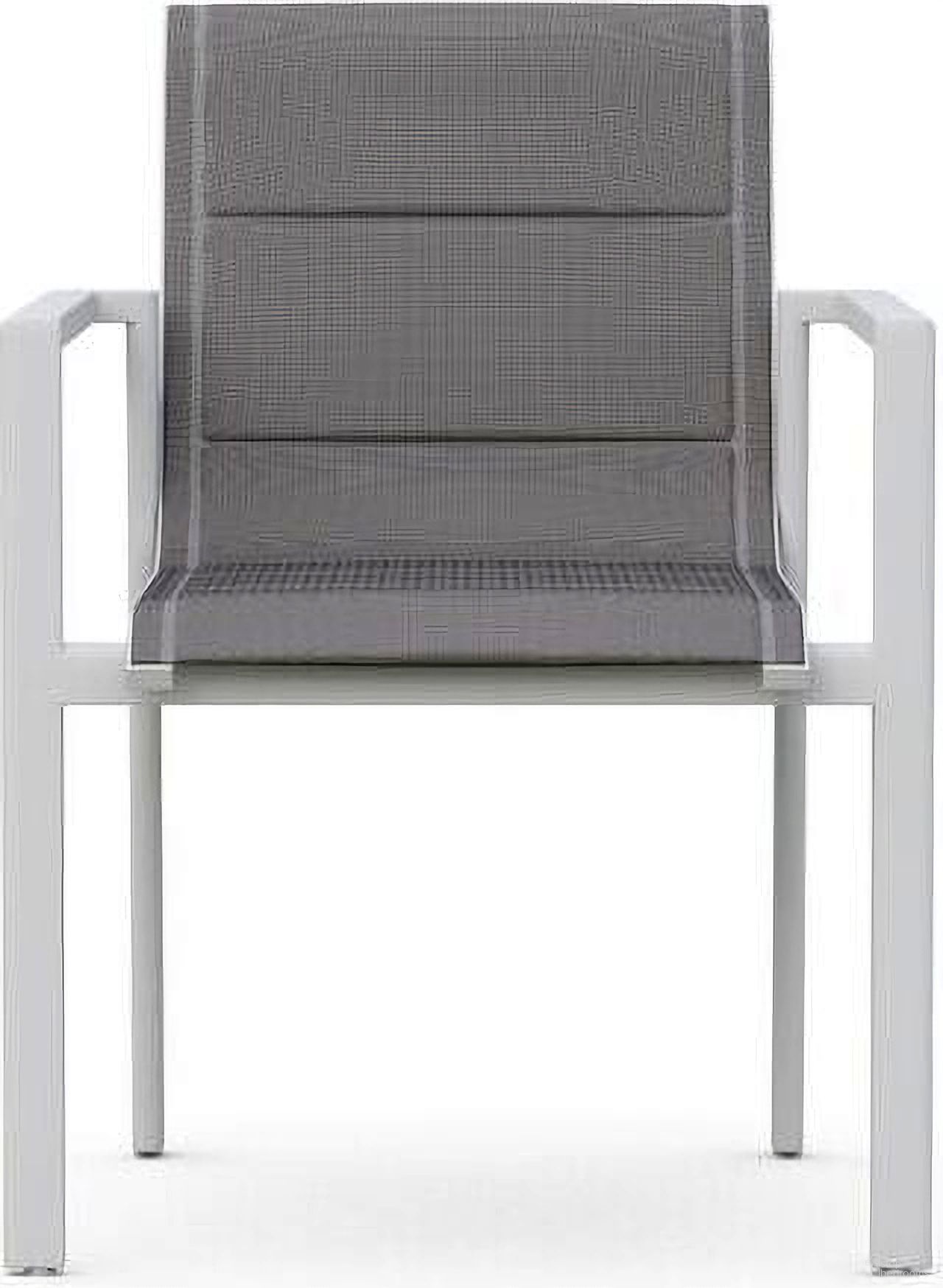The appearance of Amalfi Dining Chair Set of 4 In Light Gray and Matte White designed by Azzurro Living in the modern / contemporary interior design. This light gray/matte white piece of furniture was selected by 1StopBedrooms from Amalfi Collection to add a touch of cosiness and style into your home. Sku: AFI-B85A17D-Q4. Material: Aluminum.