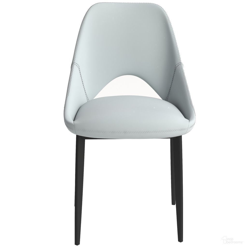 The appearance of Amalfi Modern Fabric Dining Chair In Coconut White designed by LeisureMod in the modern / contemporary interior design. This coconut white piece of furniture  was selected by 1StopBedrooms from Amalfi Collection to add a touch of cosiness and style into your home. Sku: AC48W. Material: Iron. Chair Type: Side Chair.