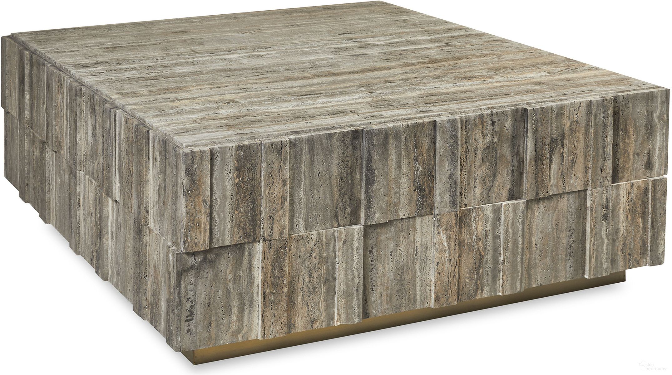 The appearance of Amara Cocktail Table In Travertine designed by Century Furniture in the modern / contemporary interior design. This travertine piece of furniture was selected by 1StopBedrooms from Grand Tour Furniture Collection to add a touch of cosiness and style into your home. Sku: SF6081. Material: Stone.