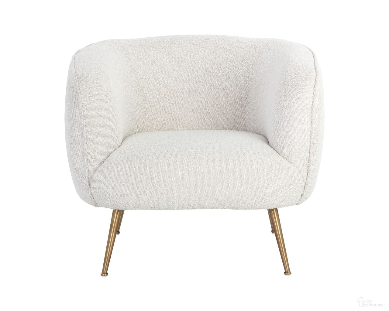 Amara Lounge Chair In Copenhagen White