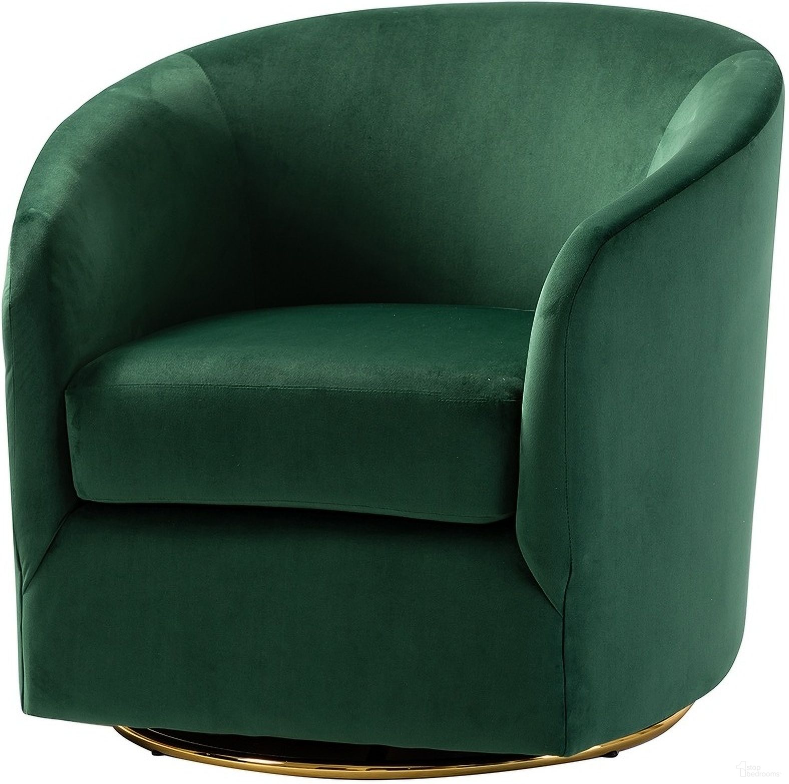 Amarante Swivel Chair In Green