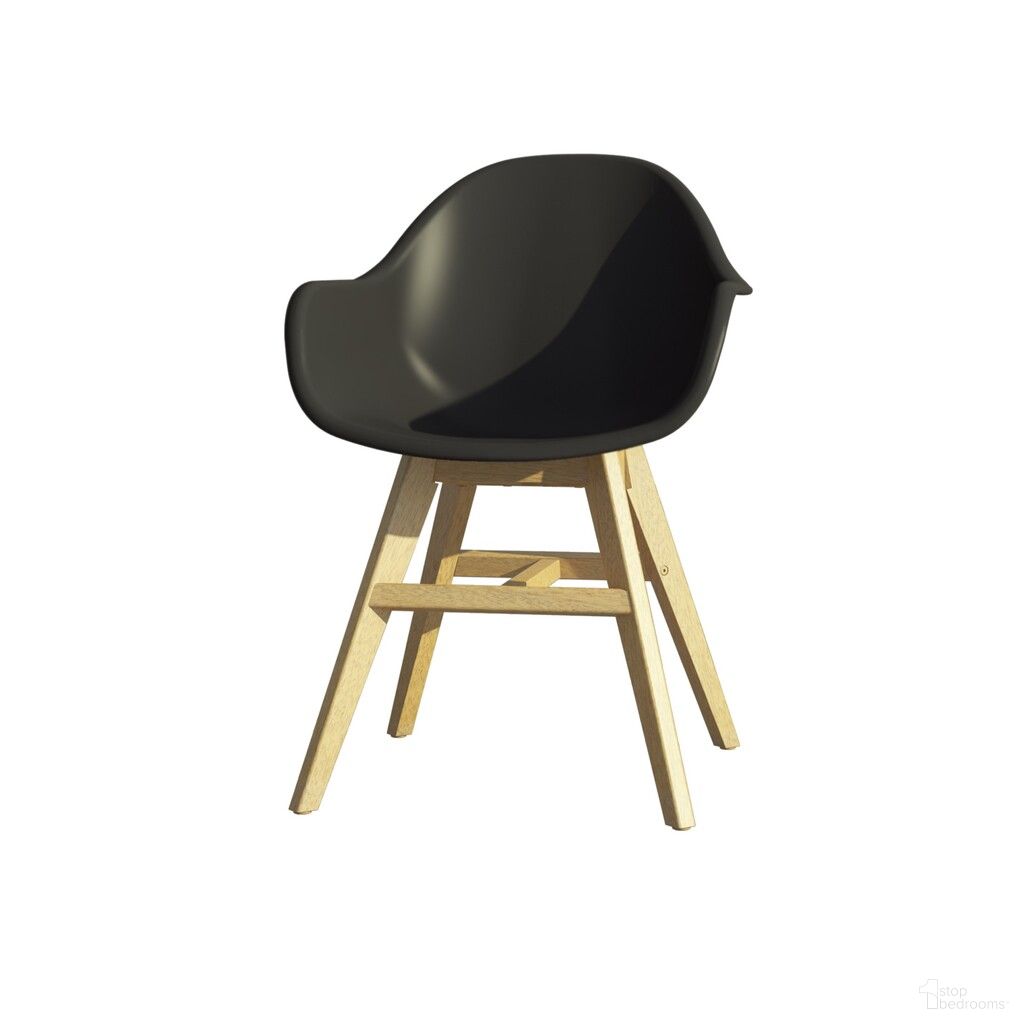 The appearance of Amazonia Targaryen 2-Piece Chairs Set In Black designed by International Home Miami in the modern / contemporary interior design. This black piece of furniture was selected by 1StopBedrooms from Amsterdam Collection to add a touch of cosiness and style into your home. Sku: SC 2CONCARM BK_BK LOT. Material: Resin.