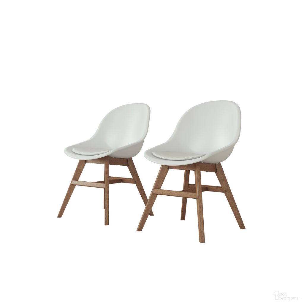 The appearance of Amazonia Targaryen 2-Piece Side Chairs Set In White designed by International Home Miami in the modern / contemporary interior design. This white piece of furniture  was selected by 1StopBedrooms from Amsterdam Collection to add a touch of cosiness and style into your home. Sku: SC 2CONCSIDE WH_WH PAR. Material: Resin.