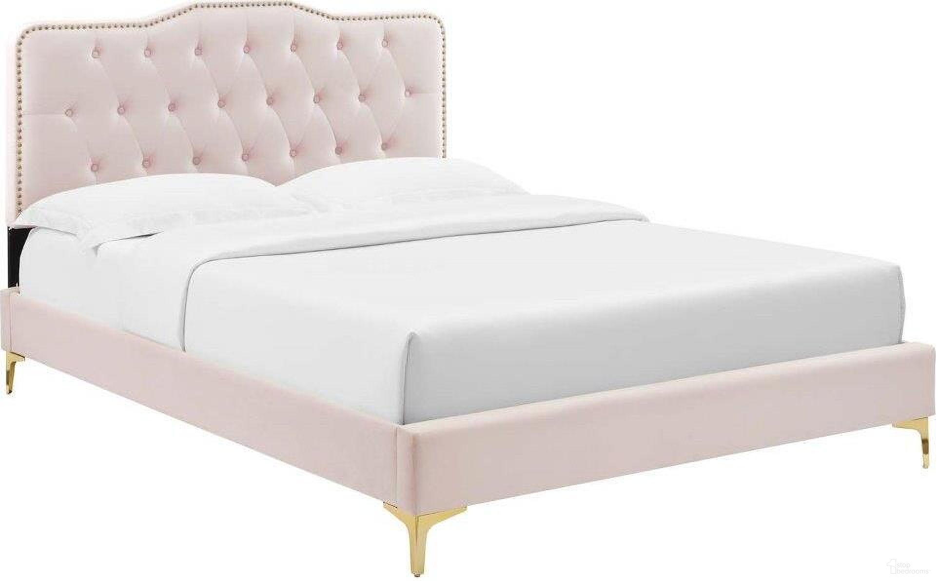The appearance of Amber Full Platform Bed In Pink MOD-6781-PNK designed by Modway in the modern / contemporary interior design. This pink piece of furniture was selected by 1StopBedrooms from Amber Collection to add a touch of cosiness and style into your home. Sku: MOD-6306-PNK;MOD-6410-PNK. Bed Type: Platform Bed. Bed Size: Twin. Material: Plywood.
