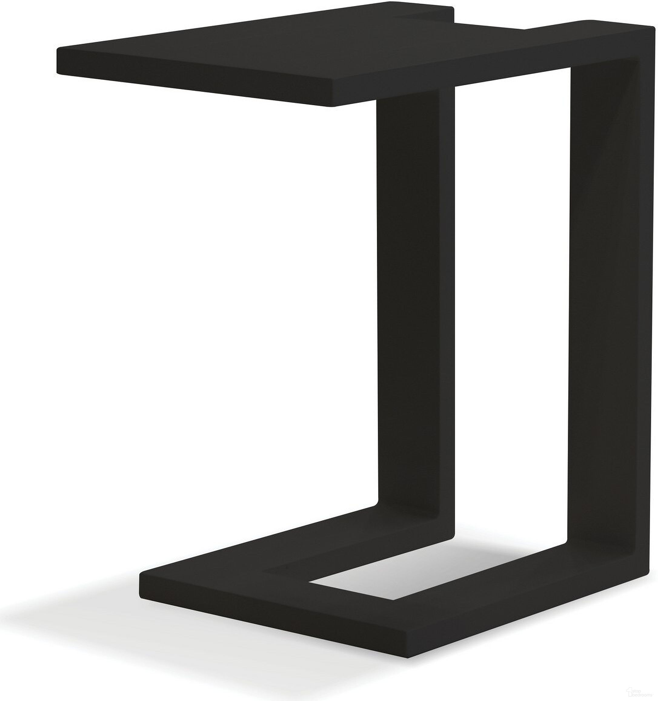 The appearance of Ambleside Black Aluminum Frame End Table designed by Mobital in the modern / contemporary interior design. This black piece of furniture  was selected by 1StopBedrooms from Ambleside Collection to add a touch of cosiness and style into your home. Sku: WEN-AMBL-ALUM-BLACK. Material: Aluminum.