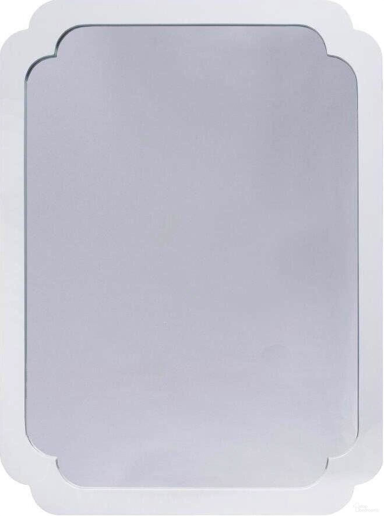 The appearance of Amelia White Lacquer Pinched Corner Mirror designed by Worlds Away in the modern / contemporary interior design. This white piece of furniture was selected by 1StopBedrooms from Amelia Collection to add a touch of cosiness and style into your home. Sku: AMELIA WH. Material: MDF.