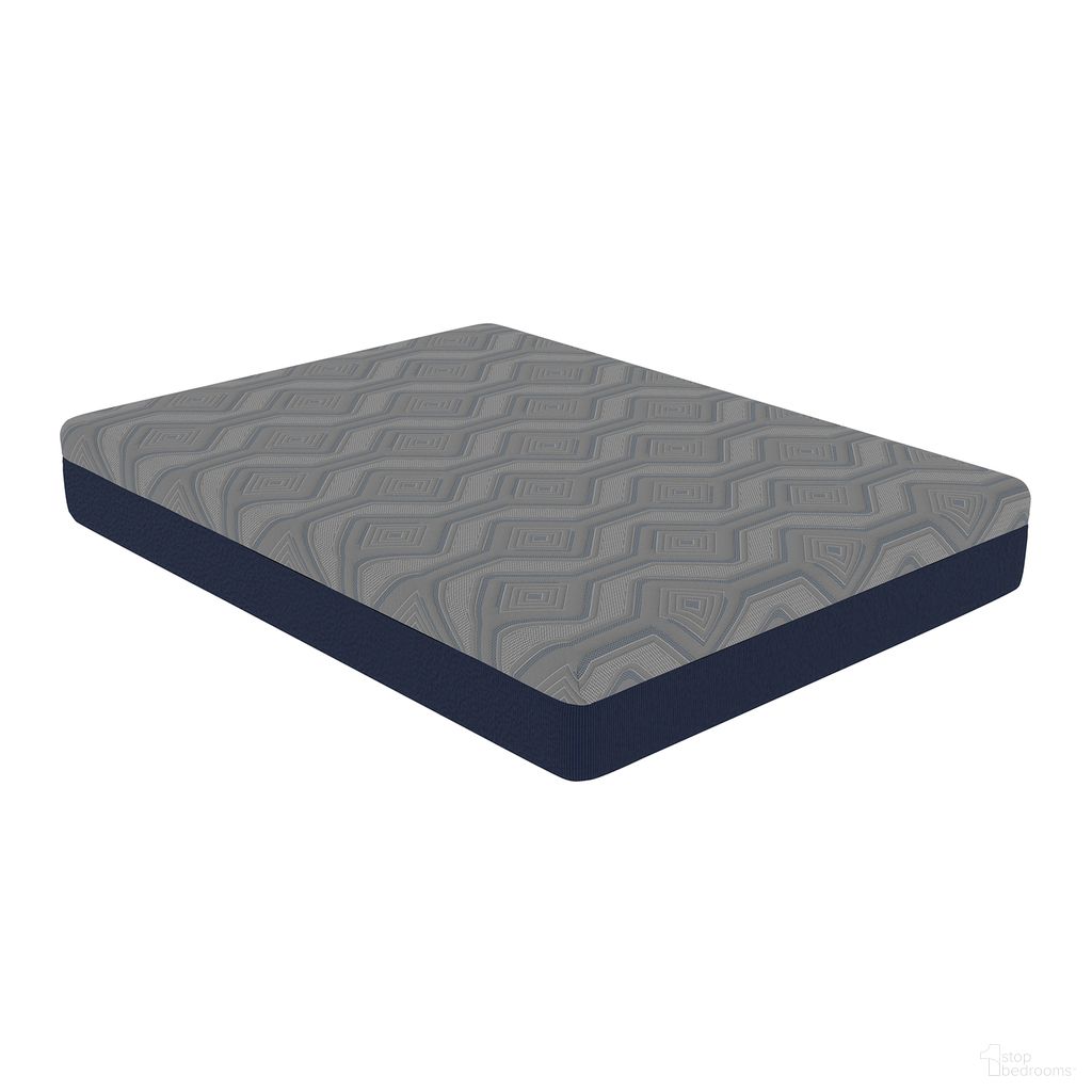 American Bedding Isotonic 12 Inch Twin Hybrid Mattress In Grey
