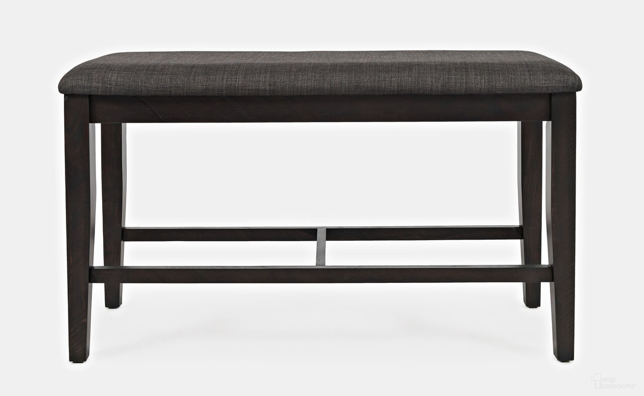 The appearance of American Upholstered 42 Inch Counter Bench In Rustic Brown designed by Jofran in the rustic / southwestern interior design. This rustic brown piece of furniture was selected by 1StopBedrooms from American Rustics Collection to add a touch of cosiness and style into your home. Sku: 1839-BS42KD. Material: Acacia.