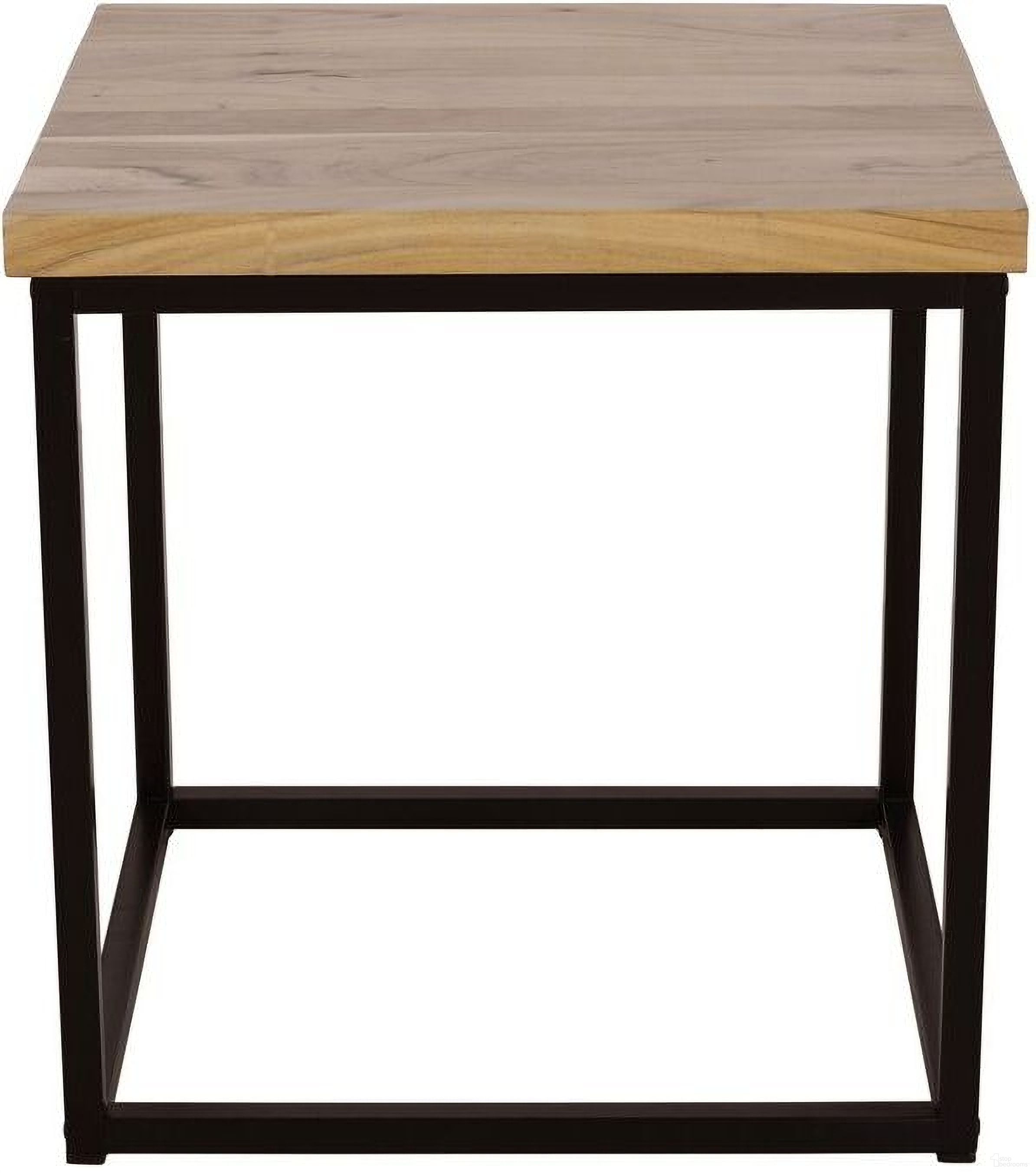 The appearance of Ames End Table In Natural designed by Jofran in the modern / contemporary interior design. This natural piece of furniture  was selected by 1StopBedrooms from Ames Collection to add a touch of cosiness and style into your home. Sku: 2058-3. Material: Acacia.