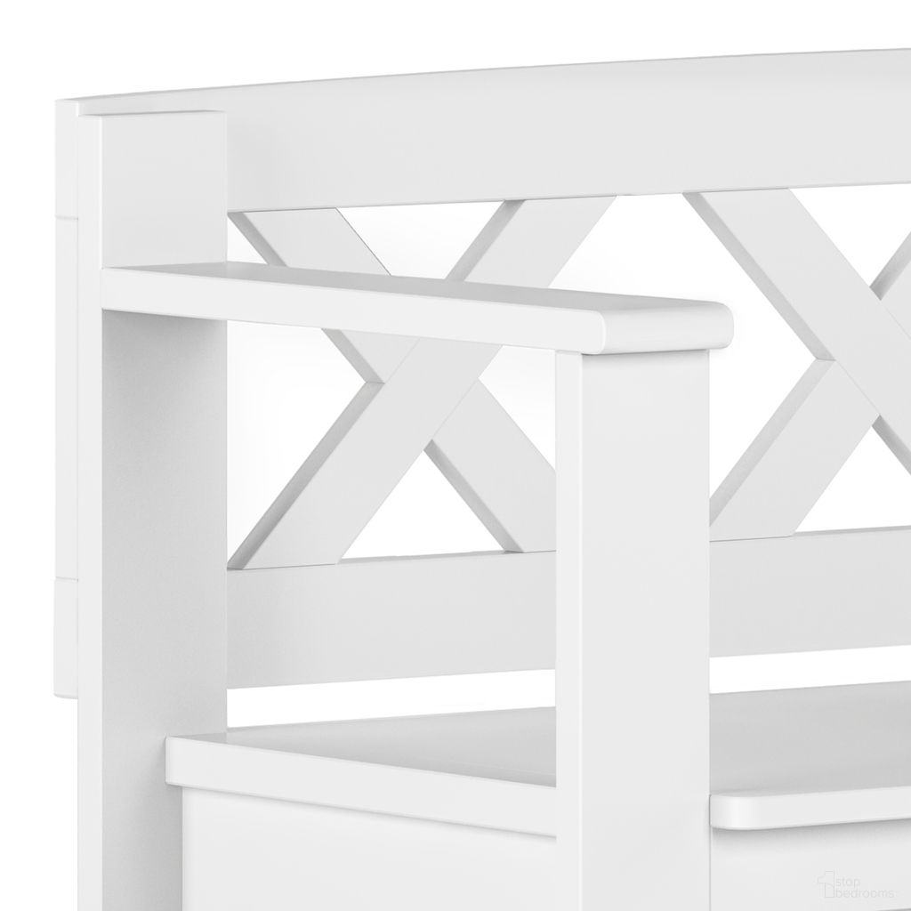 Simpli Home Amherst Storage Bench