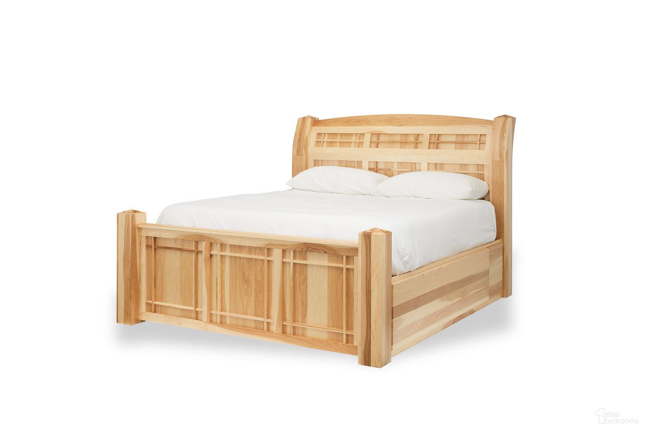 The appearance of Amish Highlands Natural Queen Storage Bed designed by A-America in the traditional interior design. This brown piece of furniture was selected by 1StopBedrooms from Amish Highlands Collection to add a touch of cosiness and style into your home. Sku: AHINT507F;AHINT507H;AHINT507Y;AHINT507Z. Bed Type: Storage Bed. Material: Wood. Bed Size: Queen.