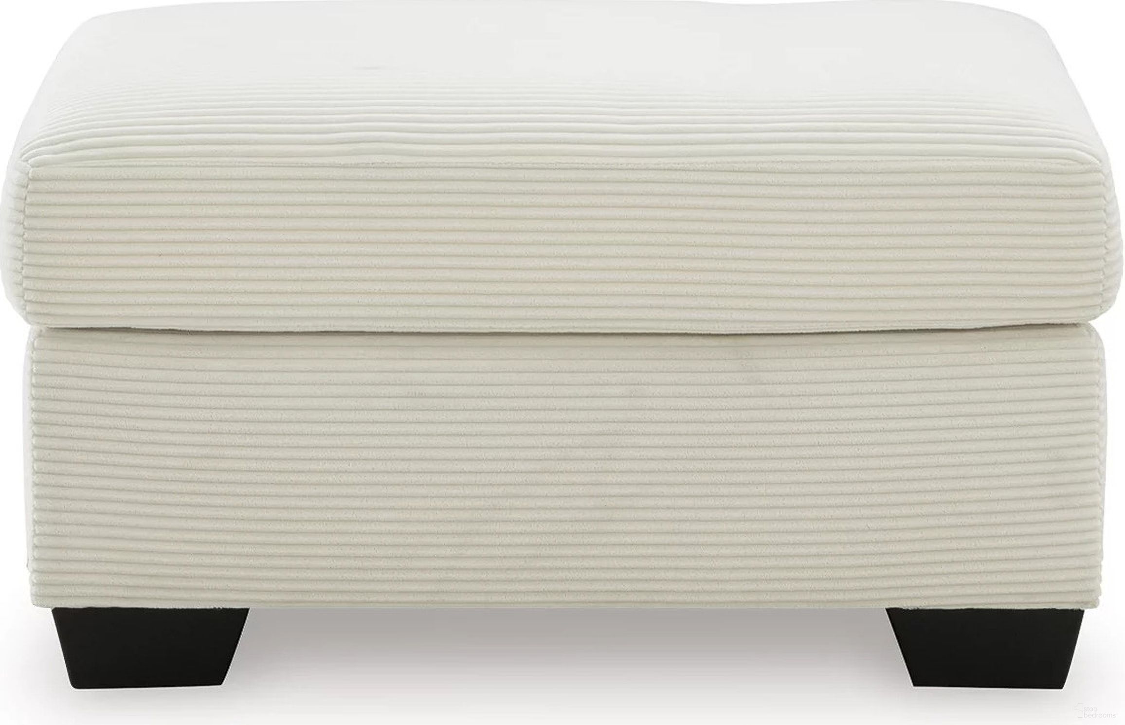 The appearance of Ammon Ottoman In Ivory designed by Signature Design by Ashley in the modern / contemporary interior design. This ivory piece of furniture was selected by 1StopBedrooms from Ammon Collection to add a touch of cosiness and style into your home. Sku: NC3200614. Material: Polyester.