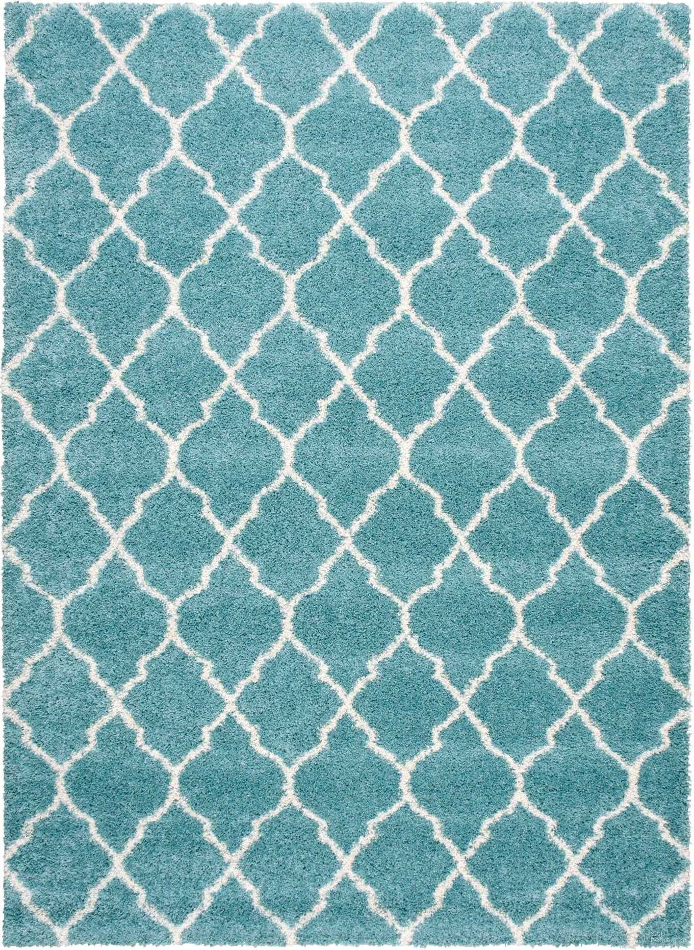 Amore Aqua 10' x 13' Area Rug