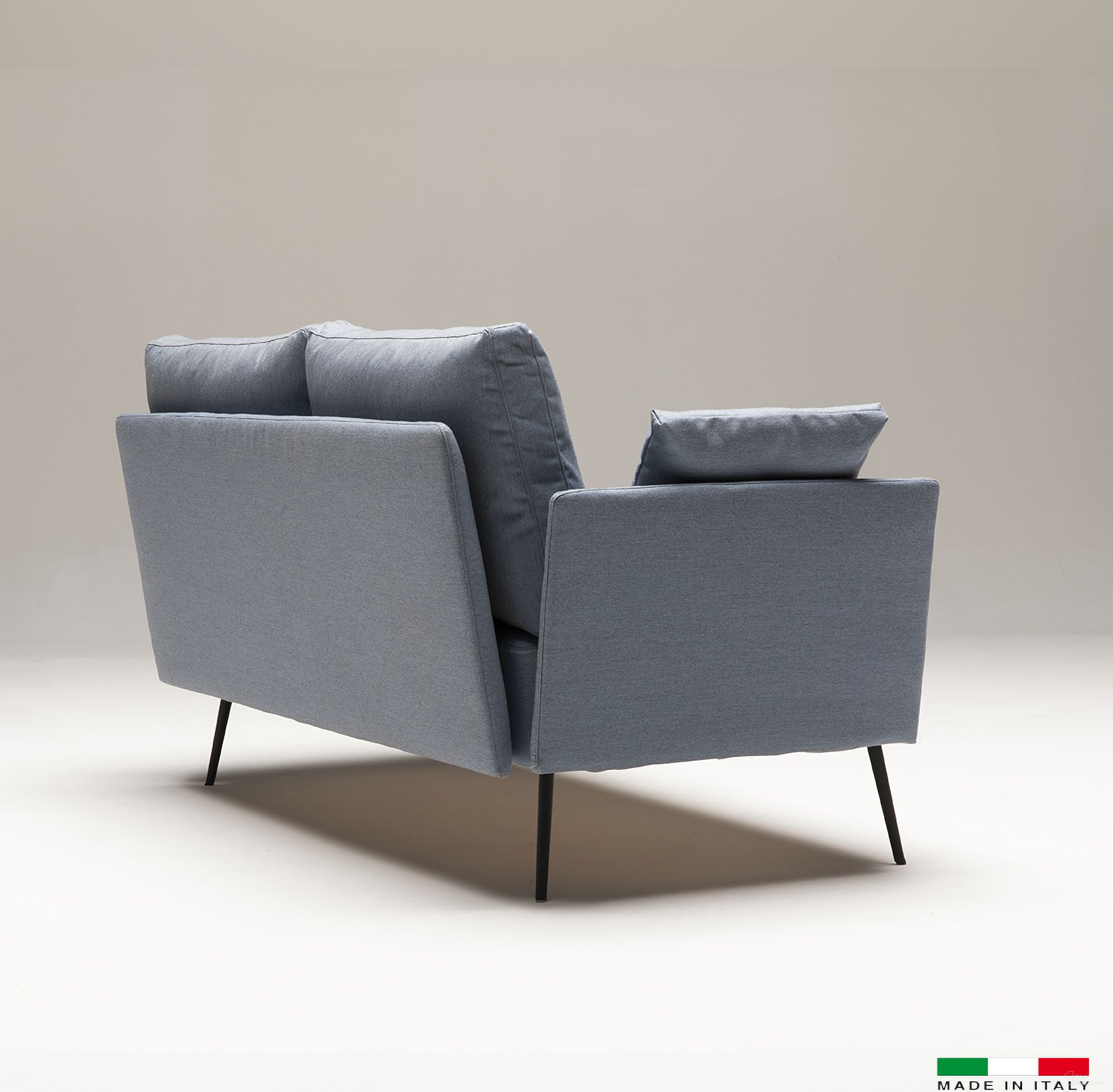 The appearance of Amore Sofa In Silver designed by Bellini Modern Living in the modern / contemporary interior design. This silver piece of furniture was selected by 1StopBedrooms from Amore Collection to add a touch of cosiness and style into your home. Sku: Amore S SLV. Material: Metal.