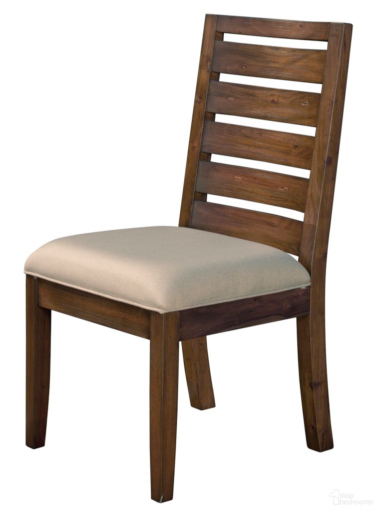 The appearance of Anacortes Beige Ladderback Upholstered Side Chair Set of 2 designed by A-America in the modern / contemporary interior design. This beige piece of furniture was selected by 1StopBedrooms from Anacortes Collection to add a touch of cosiness and style into your home. Sku: ANASM2452. Material: Wood. Chair Type: Side Chair.
