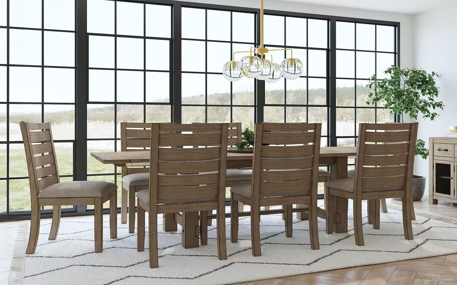 The appearance of Anacortes Trestle Dining Room Set In Dark Taupe designed by A-America in the modern / contemporary interior design. This dark taupe piece of furniture was selected by 1StopBedrooms from Anacortes Collection to add a touch of cosiness and style into your home. Sku: ANADT6300;ANADT2452. Table Base Style: Trestle. Material: Wood.