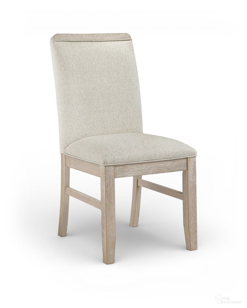 The appearance of Ananda Fabric Upholstered Dining Chair Set of 2 In Beige designed by Meridian in the modern / contemporary interior design. This beige piece of furniture  was selected by 1StopBedrooms from Ananda Collection to add a touch of cosiness and style into your home. Sku: 88039Beige-C. Material: Foam. Chair Type: Side Chair.