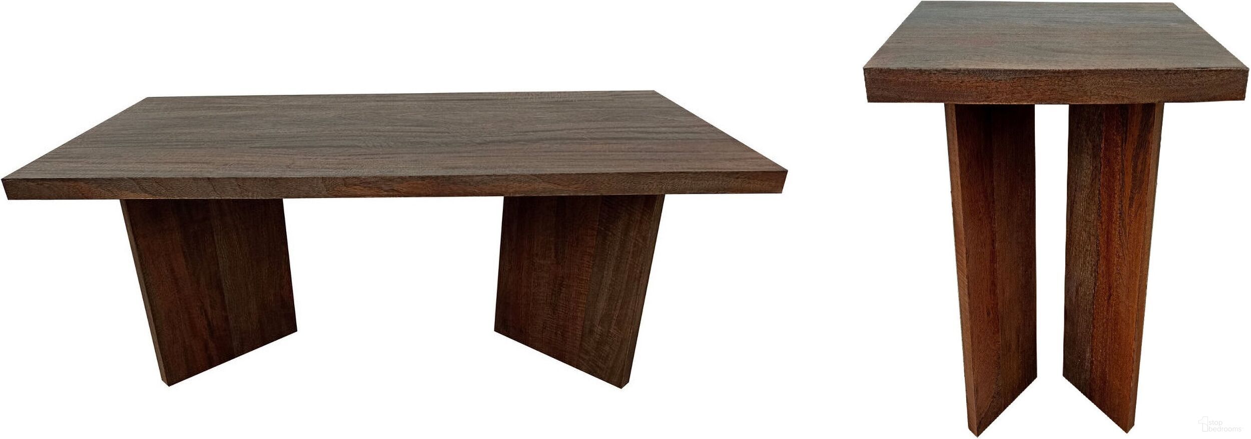 The appearance of Andando Occasional Table Set In Mango Brown designed by Coaster in the country / farmhouse interior design. This mango brown piece of furniture  was selected by 1StopBedrooms from Andando Collection to add a touch of cosiness and style into your home. Sku: 708498;708497. Material: Wood.