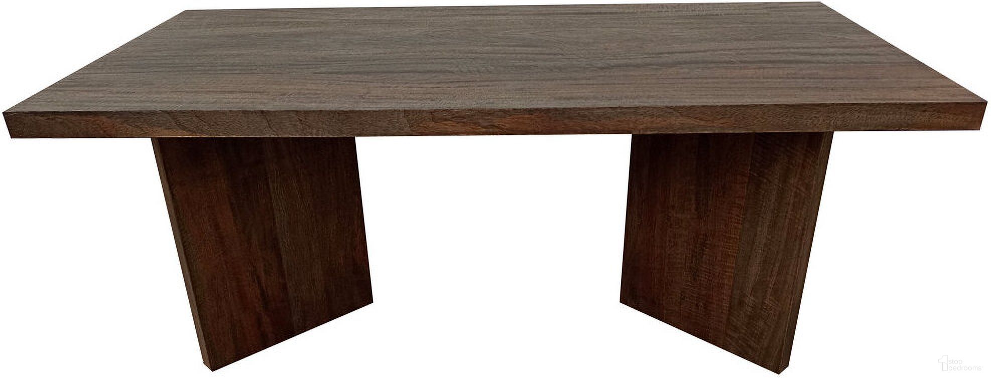 The appearance of Andando Rectangular Solid Wood Coffee Table Mango Brown designed by Coaster in the country / farmhouse interior design. This mango brown piece of furniture  was selected by 1StopBedrooms from Andando Collection to add a touch of cosiness and style into your home. Sku: 708498. Material: Wood.