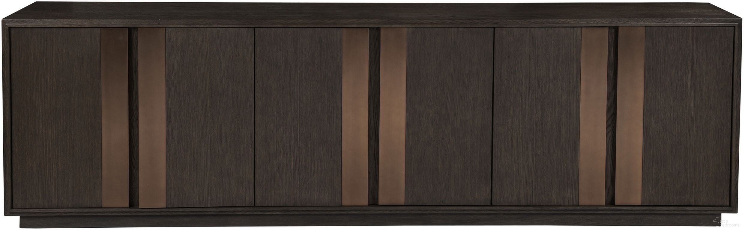 The appearance of Andare Andare Long Media Console In Brown designed by Artistica Home in the modern / contemporary interior design. This brown piece of furniture was selected by 1StopBedrooms from Andare Collection to add a touch of cosiness and style into your home. Sku: 2371-908. Material: Wood.