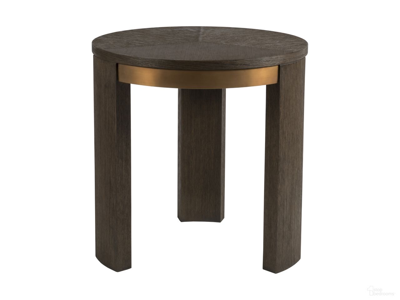 The appearance of Andare Andare Round End Table In Brown designed by Artistica Home in the modern / contemporary interior design. This brown piece of furniture was selected by 1StopBedrooms from Andare Collection to add a touch of cosiness and style into your home. Sku: 2371-953. Material: Wood.