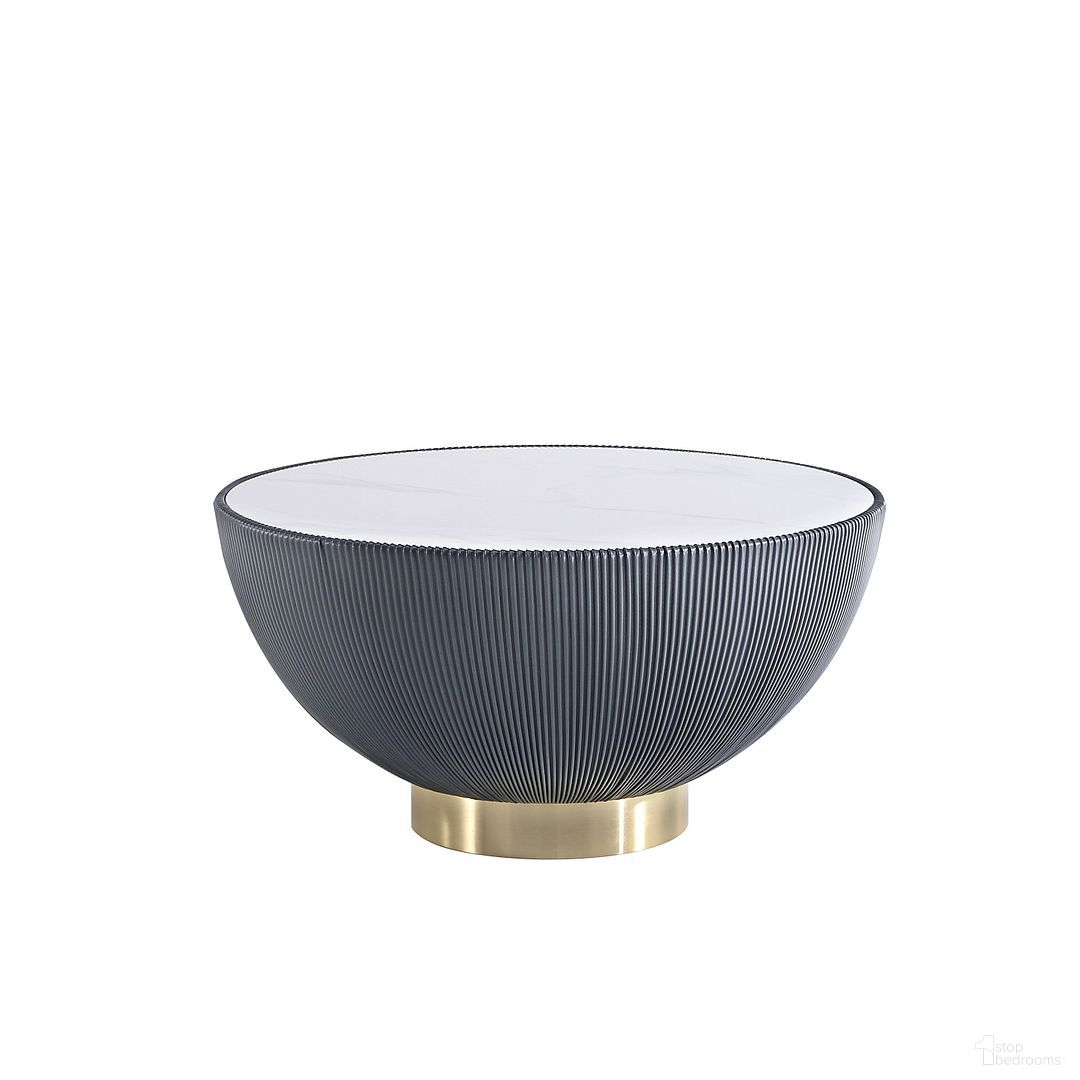 The appearance of Anderson Coffee Table In Grey designed by Manhattan Comfort in the modern / contemporary interior design. This grey piece of furniture  was selected by 1StopBedrooms from Anderson Collection to add a touch of cosiness and style into your home. Sku: CT012-GY. Material: Stainless Steel.