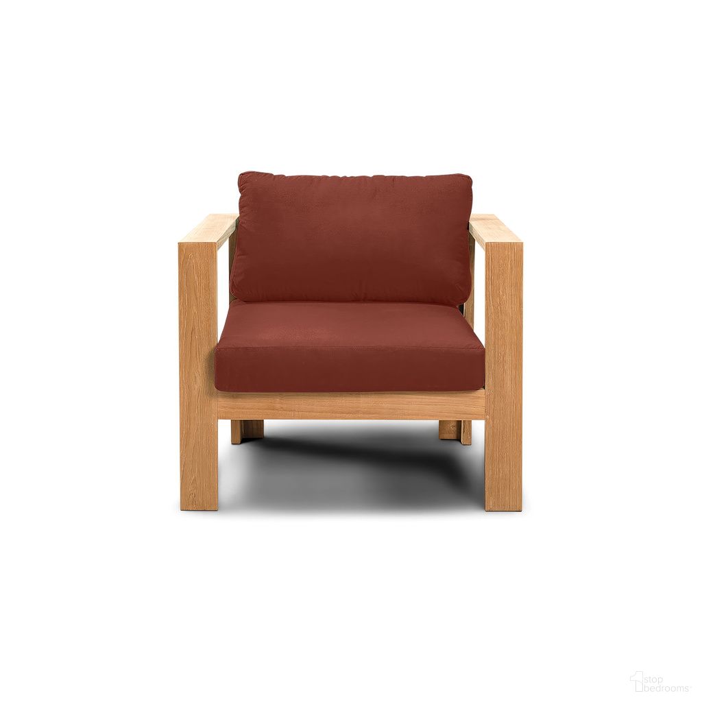The appearance of Ando Club Chair In Canvas Henna and Teak designed by Harmonia Living in the modern / contemporary interior design. This canvas henna/teak piece of furniture was selected by 1StopBedrooms from Ando Collection to add a touch of cosiness and style into your home. Sku: HL-ANDO-TK-CC-HN. Material: Teak.