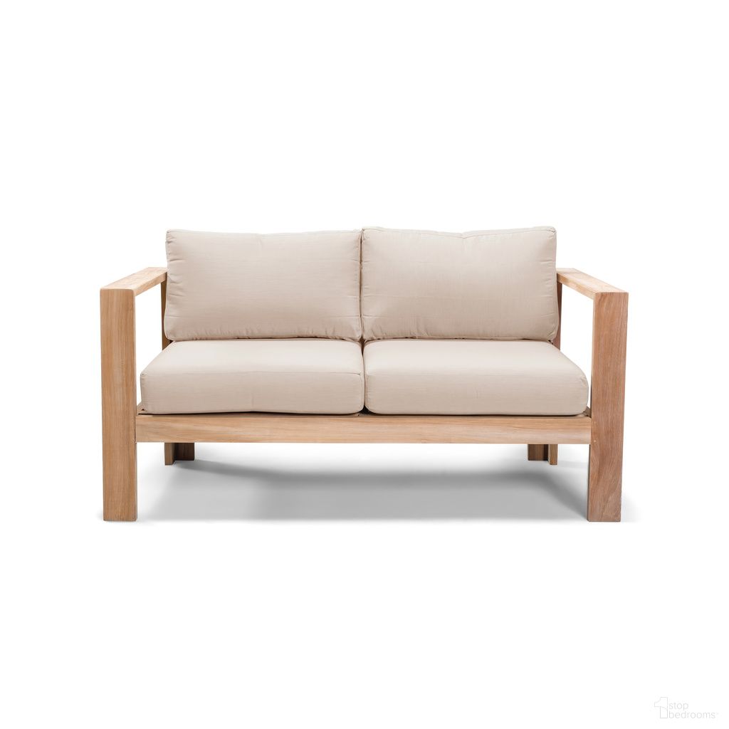The appearance of Ando Loveseat In Canvas Flax and Teak designed by Harmonia Living in the modern / contemporary interior design. This canvas flax/teak piece of furniture was selected by 1StopBedrooms from Ando Collection to add a touch of cosiness and style into your home. Sku: HL-ANDO-TK-LS-CF. Material: Teak.