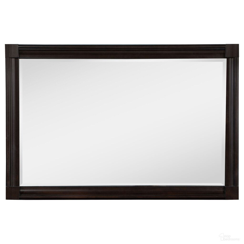 Andover Dresser Mirror In Dark Oak