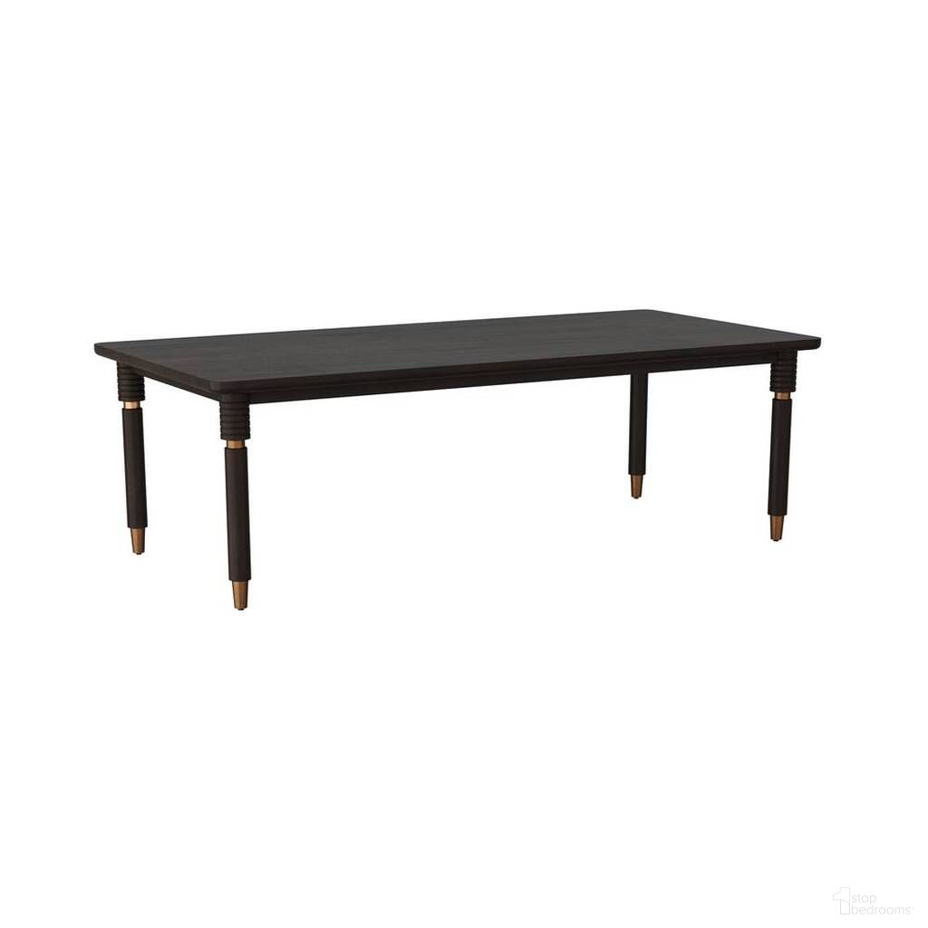 The appearance of Andrade Dining Table In Umber designed by Arteriors in the modern / contemporary interior design. This umber piece of furniture  was selected by 1StopBedrooms from Andrade Collection to add a touch of cosiness and style into your home. Sku: FDS09. Table Base Style: Legs. Table Top Shape: Rectangular. Size: 45" x 96". Material: Oak Veneer.
