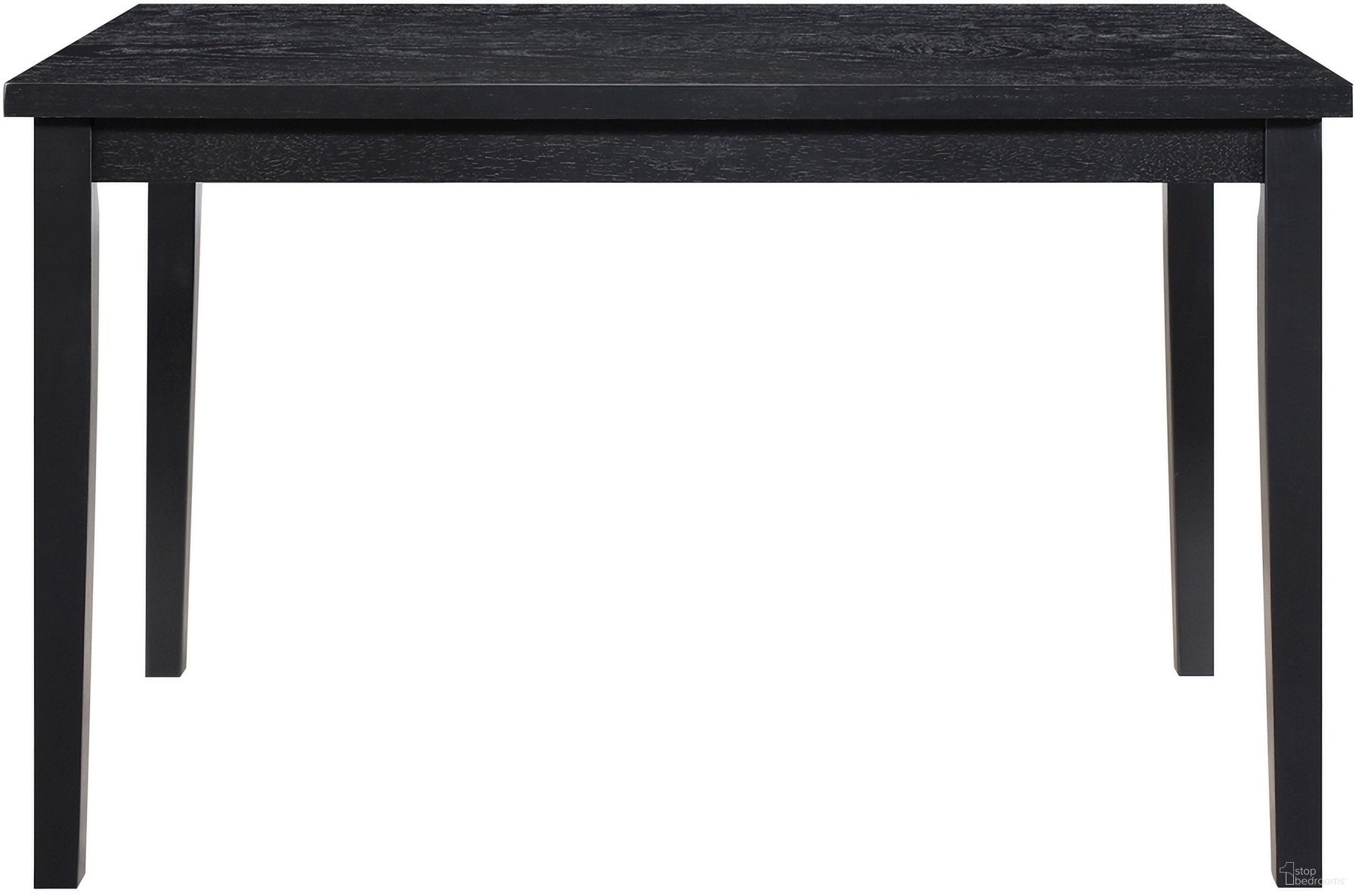The appearance of Andreas Dining Room Tables In Black designed by Homelegance in the modern / contemporary interior design. This black piece of furniture was selected by 1StopBedrooms from Andreas Collection to add a touch of cosiness and style into your home. Sku: 5902-48. Table Base Style: Legs. Material: Veneer. Size: 48" x 30".