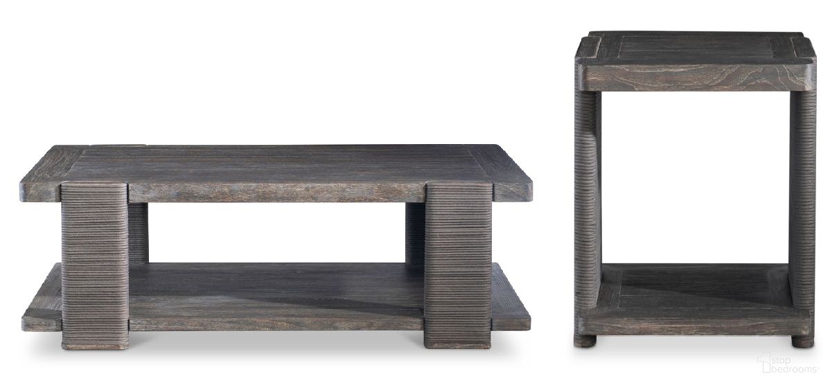 The appearance of Andros Occasional Table Set In Brown designed by Bernhardt in the modern / contemporary interior design. This brown piece of furniture  was selected by 1StopBedrooms from Andros Collection to add a touch of cosiness and style into your home. Sku: X11015;X11125. Material: Wood.