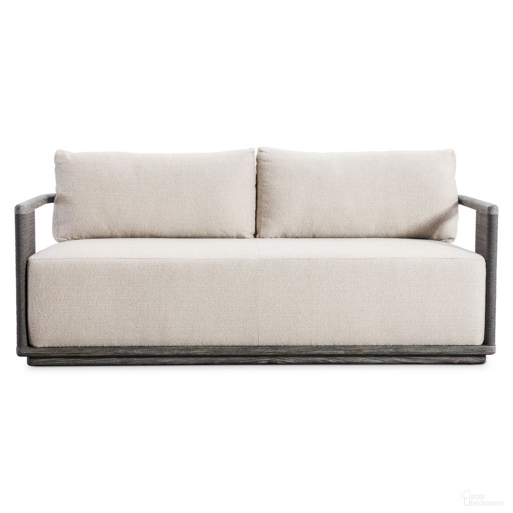 The appearance of Andros Outdoor Sofa In Beige and Brown designed by Bernhardt in the modern / contemporary interior design. This beige and brown piece of furniture was selected by 1StopBedrooms from to add a touch of cosiness and style into your home. Sku: O2787A. Material: Fabric.