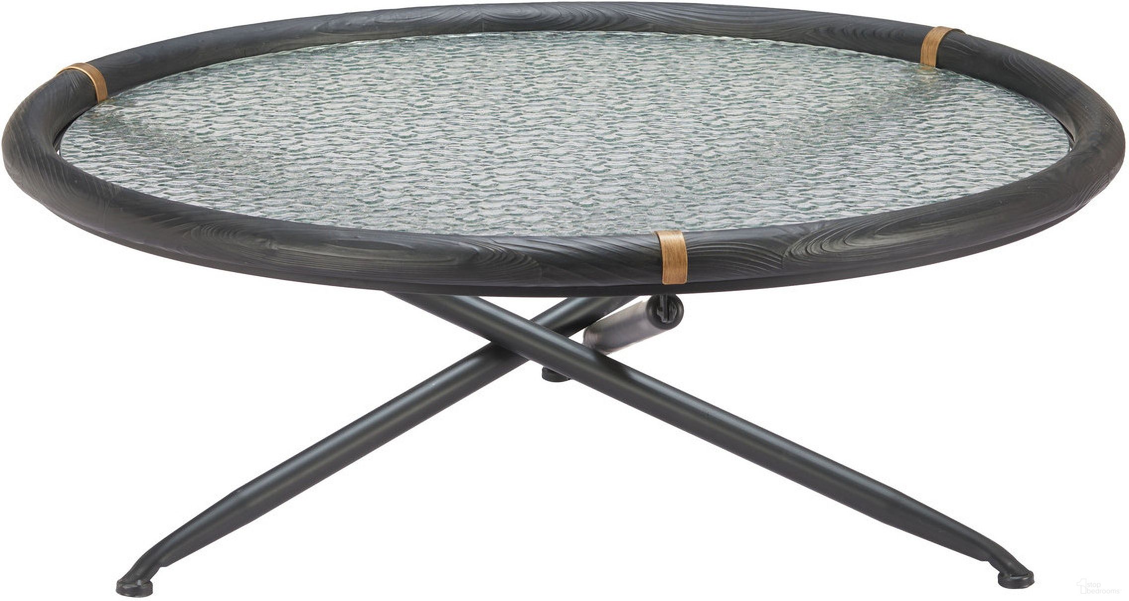 The appearance of Aneis Coffee Table In Black designed by Zuo Modern in the modern / contemporary interior design. This black piece of furniture  was selected by 1StopBedrooms from Aneis Collection to add a touch of cosiness and style into your home. Sku: 110724. Material: Glass.