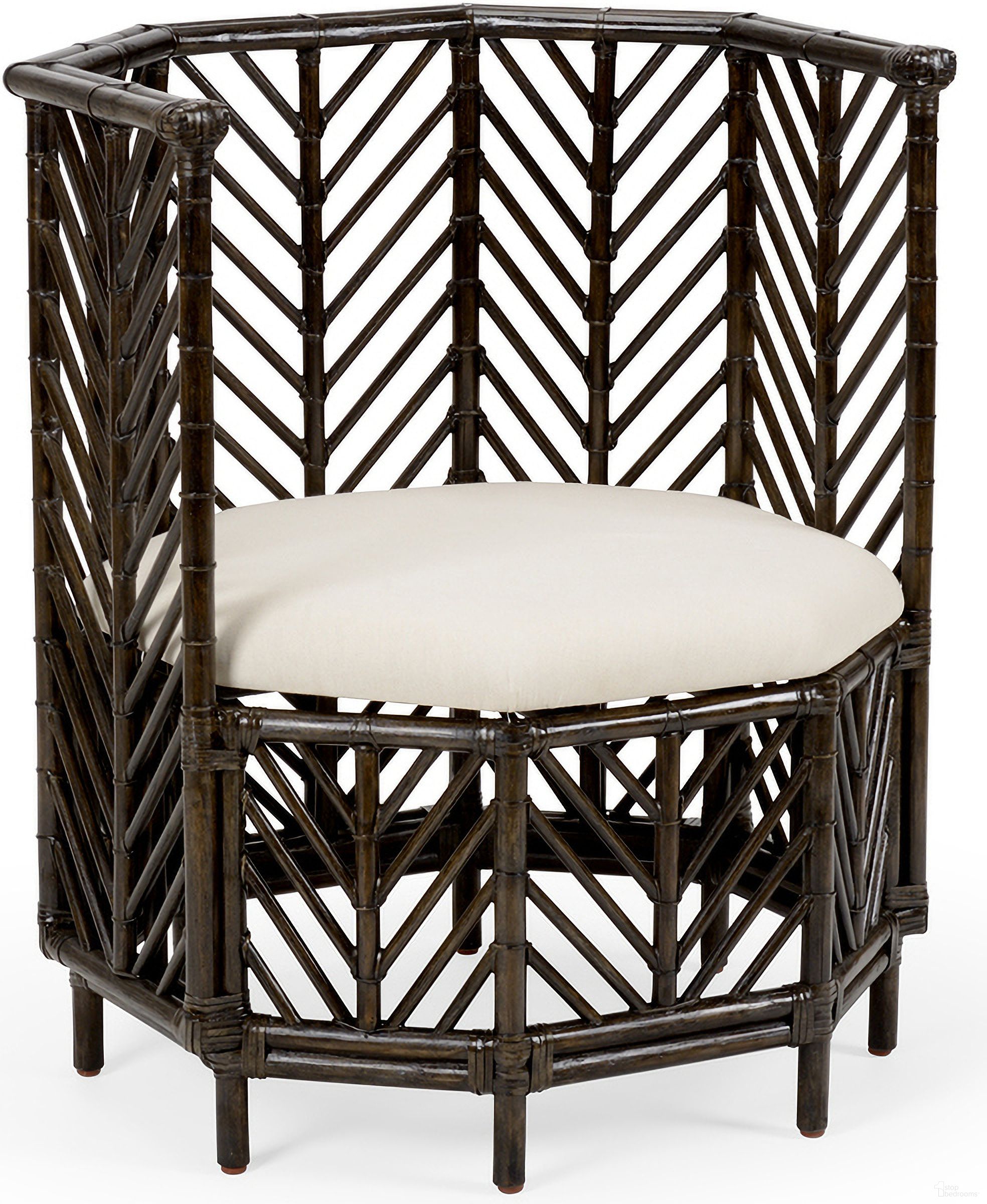 The appearance of Angelica Chair Wash In Black designed by Wildwood in the modern / contemporary interior design. This black piece of furniture  was selected by 1StopBedrooms from Wildwood Collection to add a touch of cosiness and style into your home. Sku: 490156. Material: Bamboo.
