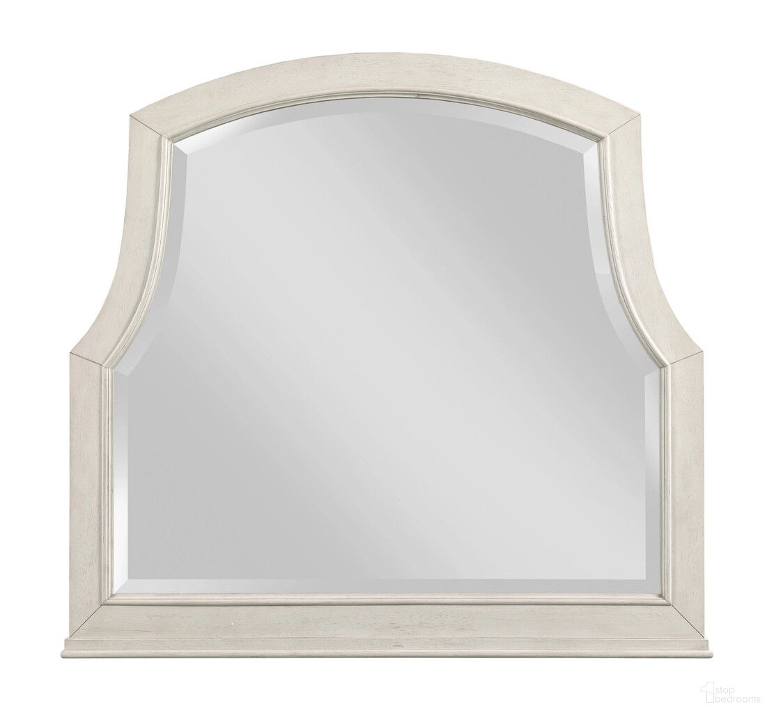 The appearance of Harmony Angeline Mirror In Eggshell designed by American Drew in the modern / contemporary interior design. This eggshell piece of furniture  was selected by 1StopBedrooms from Harmony Collection to add a touch of cosiness and style into your home. Sku: 266-030. Material: Wood.