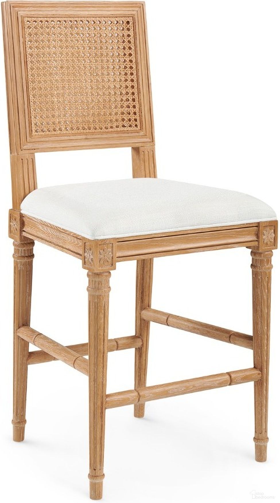 The appearance of Annette Counter Stool Set of 2 In Natural designed by Villa & House in the transitional interior design. This natural piece of furniture was selected by 1StopBedrooms from Annette Collection to add a touch of cosiness and style into your home. Sku: ANN-575-98. Material: Wood.