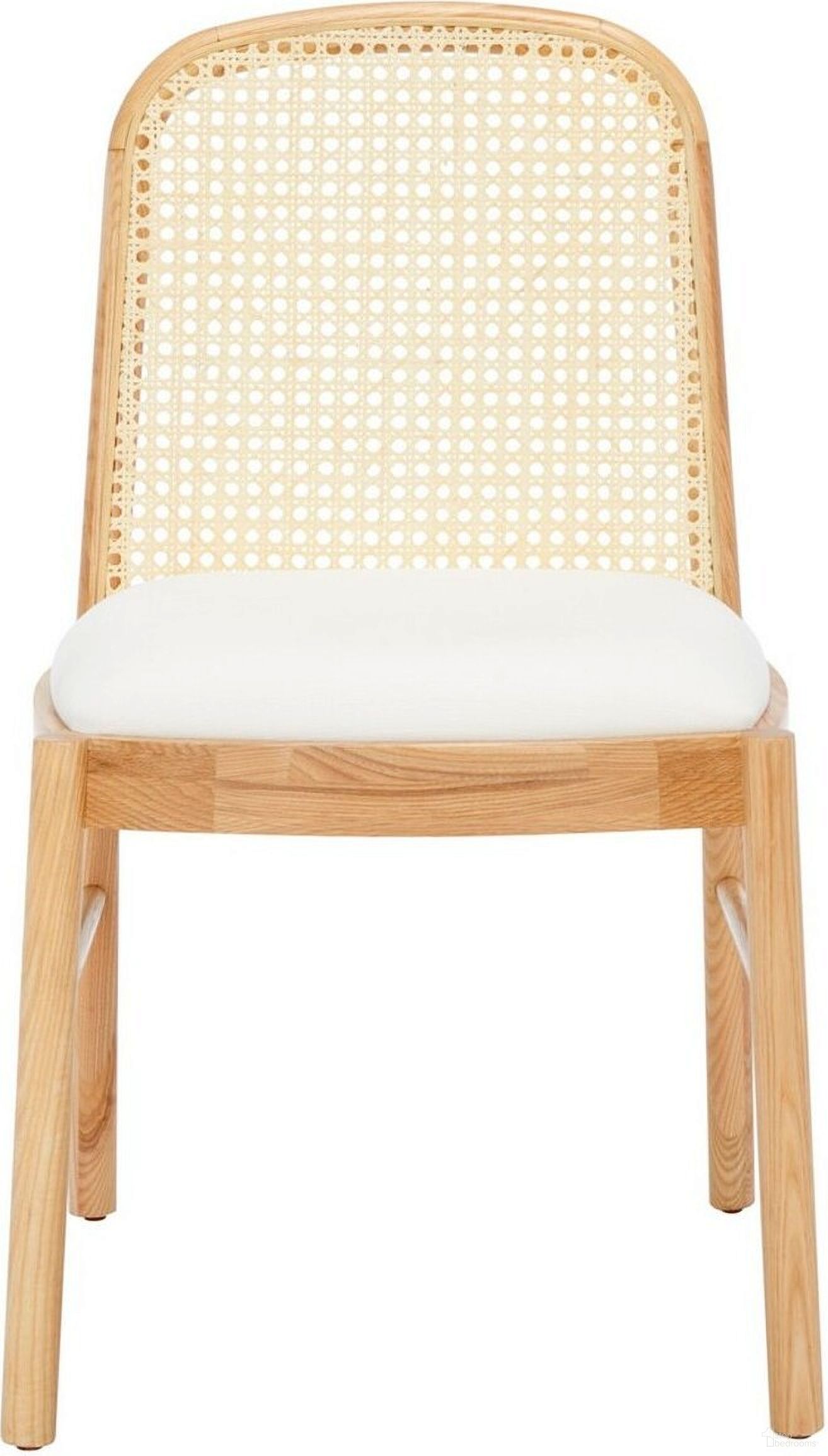 Annmarie Rattan Back Chair Set of 2 In Natural