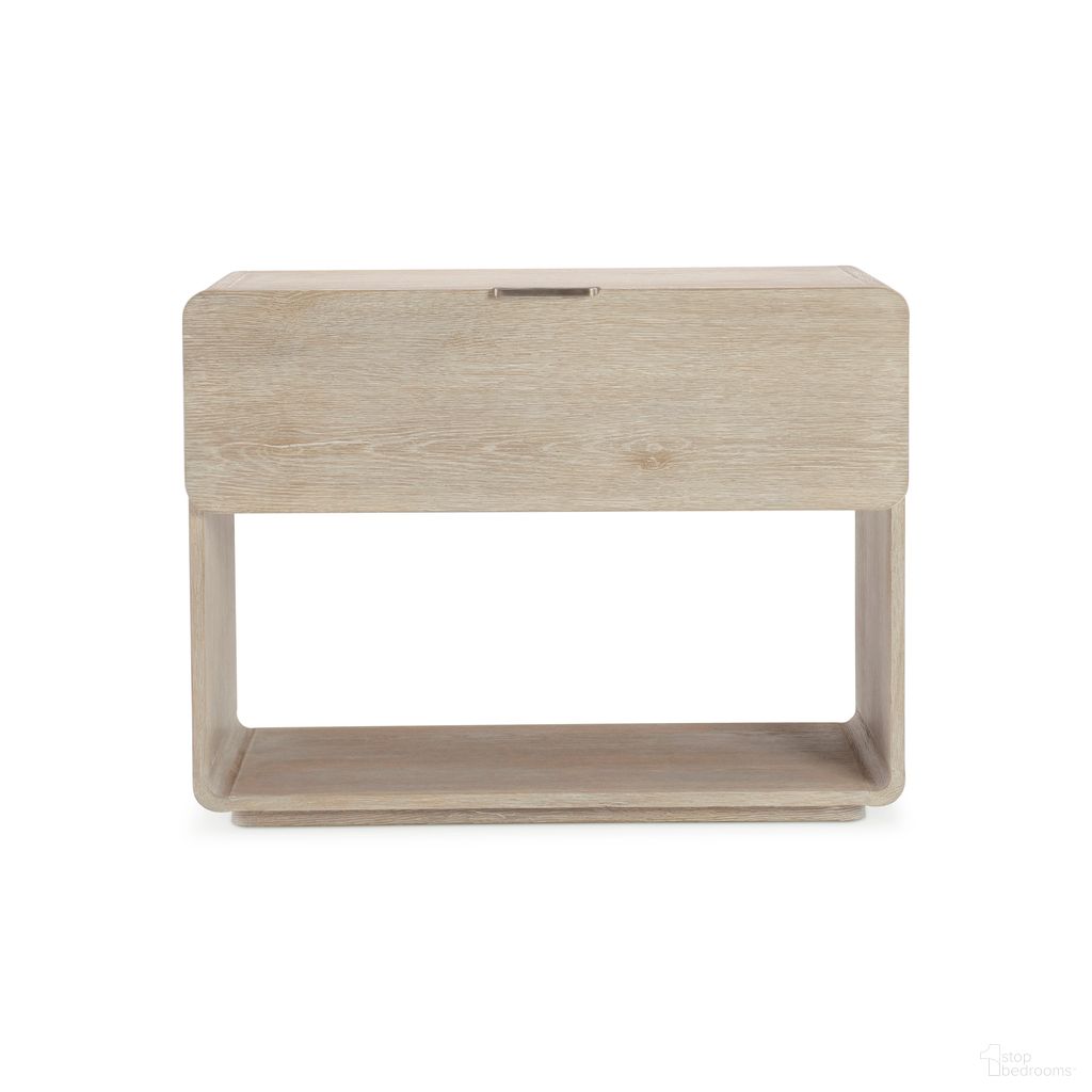 The appearance of Antibes 34 Inch Nightstand In Brown designed by Bernhardt in the modern / contemporary interior design. This brown piece of furniture was selected by 1StopBedrooms from Antibes Collection to add a touch of cosiness and style into your home. Sku: 350233. Material: Wood.